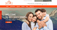 Desktop Screenshot of myredrockdental.com